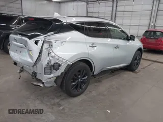2018 Nissan Murano S with VIN 5N1AZ2MH3JN103483, listed as a IAAI auction lot 41770866 with 99,698 mi miles and . Bid and sale history available at DreamBid. Image 4.