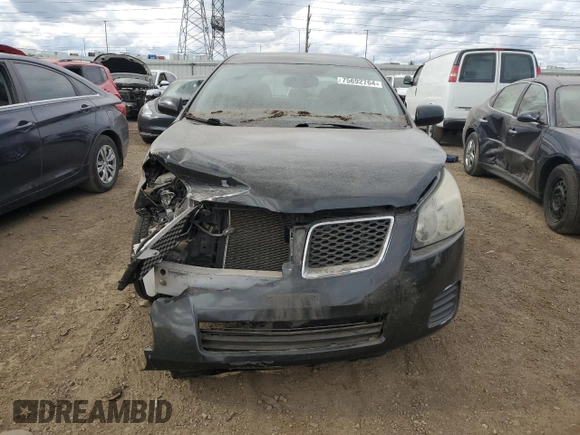 2009 Pontiac Vibe w/1SB with VIN 5Y2SP67079Z428038, listed as a Copart auction lot 75692764 with 0 mi miles and Clean Title. Bid and sale history available at carsss.com. Image 5.