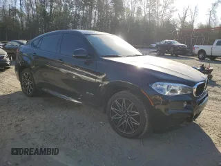 2018 BMW X6 xDrive35i with VIN 5UXKU2C55J0X50154, listed as a Copart auction lot 46868243 with 47,869 mi miles. Bid and sale history available at carsss.com. Image 4.