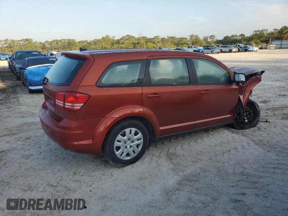 2014 Dodge Journey SE with VIN 3C4PDCAB1ET203414, listed as a Copart auction lot 46216735 with 203,930 mi miles and Salvage Title. Bid and sale history available at carsss.com. Image 3.