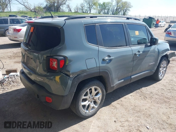 2017 Jeep Renegade Latitude z VIN ZACCJABB5HPG25210, wystawiony jako IAAI lot #42194543 z przebiegiem 115 856 mil mil oraz . Historia ofert i sprzedaży dostępna na DreamBid. Obrazek 4.