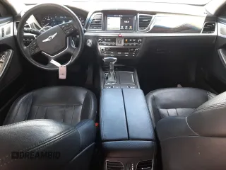 2018 Genesis G80 3.8L z VIN KMHGN4JE6JU225868, wystawiony jako Copart lot #52795435 z przebiegiem 130 974 mil mil oraz Szkody całkowita. Historia ofert i sprzedaży dostępna na DreamBid. Obrazek 8.
