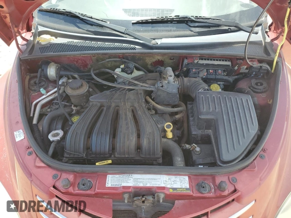 2006 Chrysler PT Cruiser Limited with VIN 3A8FY68B96T208006, listed as a Copart auction lot 57254435 with 96,706 mi miles and Salvage title. Bid and sale history available at DreamBid. Image 11.