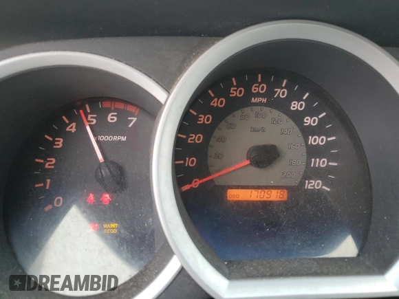 2007 Toyota Tacoma with VIN 5TENX22N87Z461625, listed as a Copart auction lot 52764765 with 170,918 mi miles and Salvage title. Bid and sale history available at DreamBid. Image 9.