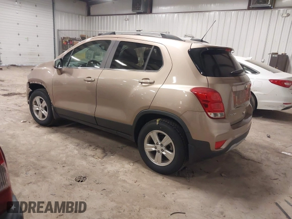 2018 Chevrolet Trax LT with VIN 3GNCJPSB4JL161027, listed as a IAAI auction lot 41750427 with 64,683 mi miles. Bid and sale history available at carsss.com. Image 3.