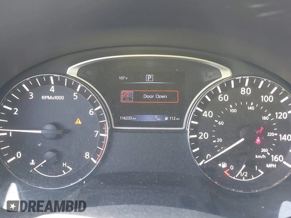 2016 Nissan Altima SR with VIN 1N4AL3APXGC287063, listed as a IAAI auction lot 42262201 with 116,233 mi miles and . Bid and sale history available at DreamBid. Image 7.