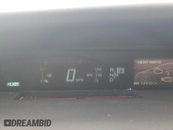 2012 Toyota Prius One with VIN JTDKN3DU0C5498586, listed as a Copart auction lot 55552225 with 139,102 mi miles and Salvage Title. Bid and sale history available at carsss.com. Image 9.
