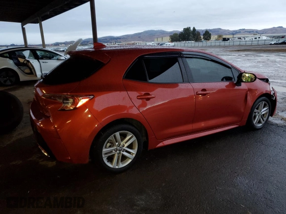 2019 Toyota Corolla SE with VIN JTNK4RBE0K3021471, listed as a Copart auction lot 81147644 with 155,529 mi miles and Salvage Title. Bid and sale history available at DreamBid. Image 3.