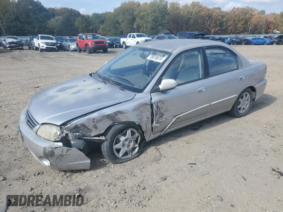 2003 Kia Spectra with VIN KNAFB121335295115, listed as a Copart auction lot 78070674 with Not Provided miles and Salvage Title. Bid and sale history available at DreamBid. Image 1.
