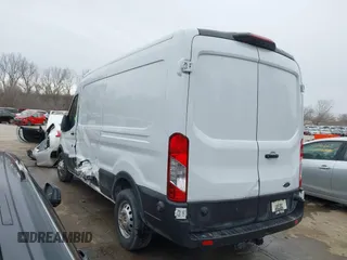 2020 Ford Transit with VIN 1FTBW9CG2LKB40905, listed as a IAAI auction lot 41485711 with 55,832 mi miles. Bid and sale history available at carsss.com. Image 3.