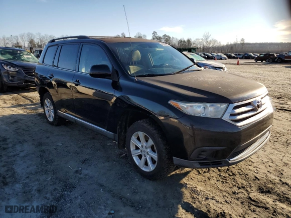2011 Toyota Highlander with VIN 5TDZA3EHXBS008370, listed as a Copart auction lot 41478685 with 180,282 mi miles and Salvage Title. Bid and sale history available at carsss.com. Image 4.