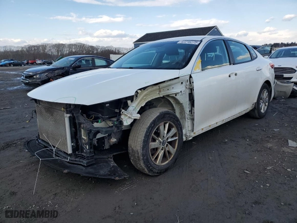2016 Kia Optima LX with VIN KNAGT4L31G5099361, listed as a Copart auction lot 42216275 with 147,716 mi miles and Salvage Title. Bid and sale history available at carsss.com. Image 1.