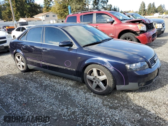 2002 Audi A4 3.0L with VIN WAULT68E82A134885, listed as a Copart auction lot 77650234 with 116,446 mi miles and Salvage Title. Bid and sale history available at carsss.com. Image 4.