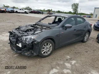 2014 Mazda 3 i Touring z VIN JM1BM1V76E1106947, wystawiony jako Copart lot #54586465 z przebiegiem 66 297 mil mil oraz Szkoda całkowita • Salvage title. Historia ofert i sprzedaży dostępna na DreamBid. Obrazek 1.