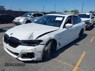 2023 BMW 5 Series 530e with VIN WBA13AG09PCM41820, listed as a IAAI auction lot 42409541 with 17,715 mi miles and . Bid and sale history available at DreamBid. Image 17.