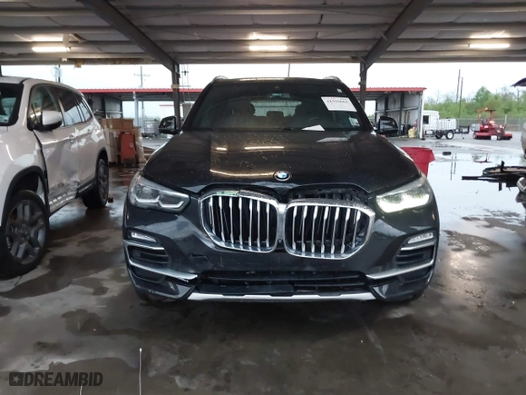 2019 BMW X5 xDrive40i with VIN 5UXCR6C59KLL12458, listed as a IAAI auction lot 41910665 with 80,287 mi miles. Bid and sale history available at carsss.com. Image 12.
