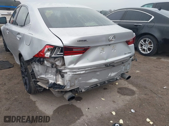 2015 Lexus IS 250 with VIN JTHBF1D28F5069487, listed as a IAAI auction lot 41586241 with 158,891 mi miles and . Bid and sale history available at DreamBid. Image 6.