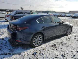 2019 Mazda 3 w/Select with VIN JM1BPACL2K1112568, listed as a Copart auction lot 88020335 with 53,446 mi miles and Salvage Title. Bid and sale history available at carsss.com. Image 3.