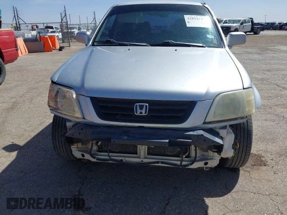 1999 Honda CR-V EX with VIN JHLRD1861XC025446, listed as a IAAI auction lot 41852155 with 201,598 mi miles. Bid and sale history available at carsss.com. Image 6.