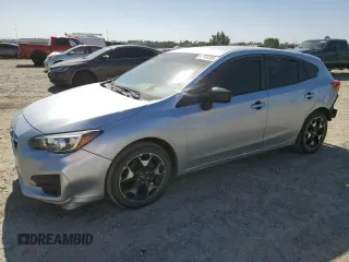 2018 Subaru Impreza with VIN 4S3GTAA67J1715383, listed as a Copart auction lot 57649285 with 88,867 mi miles and Salvage title. Bid and sale history available at DreamBid. Image 1.