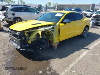 2018 Kia Stinger GT with VIN KNAE35LC4J6020344, listed as a IAAI auction lot 41946071 with 27,746 mi miles. Bid and sale history available at carsss.com. Image 21.