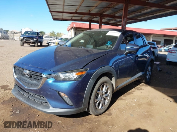 2019 Mazda CX-3 Sport with VIN JM1DKDB7XK1419841, listed as a IAAI auction lot 41699781 with 46,716 mi miles. Bid and sale history available at carsss.com. Image 17.