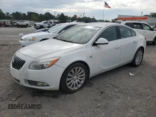 2011 Buick Regal CXL RL3 with VIN W04GR5EC7B1002520, listed as a Copart auction lot 73601554 with 84,867 mi miles and Clean Title. Bid and sale history available at carsss.com. Image 1.