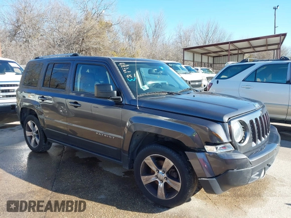 2017 Jeep Patriot High Altitude with VIN 1C4NJPFA7HD202611, listed as a IAAI auction lot 41759239 with 84,711 mi miles and . Bid and sale history available at carsss.com. Image 13.