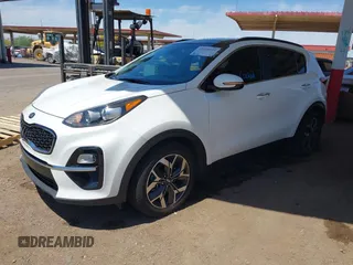 2022 Kia Sportage EX with VIN KNDPN3AC3N7996127, listed as a IAAI auction lot 42165035 with 35,370 mi miles and . Bid and sale history available at DreamBid. Image 17.