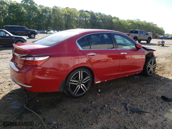 2017 Honda Accord Sedan Sport with VIN 1HGCR2F53HA273930, listed as a Copart auction lot 52226455 with 148,045 mi miles and Salvage Title. Bid and sale history available at carsss.com. Image 3.