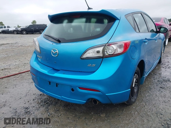 2010 Mazda Mazda3 s Grand Touring with VIN JM1BL1H58A1113048, listed as a IAAI auction lot 41941542 with 172,392 mi miles. Bid and sale history available at carsss.com. Image 6.