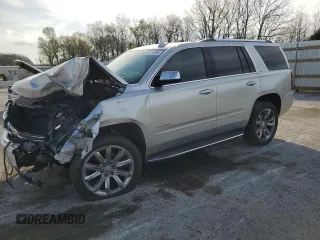 2016 Chevrolet Tahoe LTZ z VIN 1GNSKCKC5GR172744, wystawiony jako Copart lot #53716945 z przebiegiem 199 258 mil mil oraz Szkoda całkowita • Salvage title. Historia ofert i sprzedaży dostępna na DreamBid. Obrazek 1.
