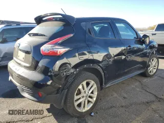 2015 Nissan Juke SV with VIN JN8AF5MR1FT506683, listed as a Copart auction lot 41658305 with Not Provided miles and Salvage Title. Bid and sale history available at carsss.com. Image 3.