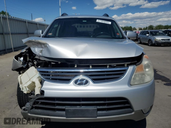 2012 Hyundai Veracruz Limited with VIN KM8NU4CC1CU200630, listed as a Copart auction lot 57304095 with 194,944 mi miles and Salvage title. Bid and sale history available at DreamBid. Image 5.