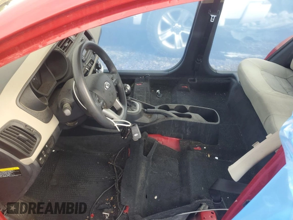 2013 Kia Rio LX with VIN KNADM4A33D6164512, listed as a Copart auction lot 54137825 with Not Provided miles and Salvage Title. Bid and sale history available at DreamBid. Image 7.