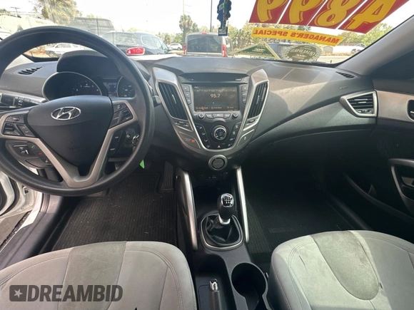 2012 Hyundai Veloster w/Gray Int с VIN KMHTC6AD6CU036826, выставлен на аукционе Copart как лот 48781135 с пробегом 169 498 миль миль и Чистый • Clean title. История ставок и продаж доступна на DreamBid. Изображение 9.