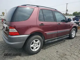 1999 Mercedes-Benz M 320/430/500 with VIN 4JGAB54E7XA099742, listed as a Copart auction lot 53672645 with 167,750 mi miles and Clean Title. Bid and sale history available at DreamBid. Image 3.