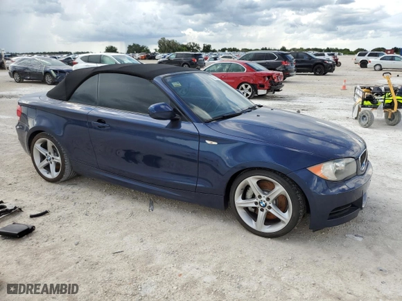 2011 BMW 1 Series 135i with VIN WBAUN7C58BVM24175, listed as a Copart auction lot 70245184 with 0 mi miles and Salvage Title. Bid and sale history available at carsss.com. Image 4.