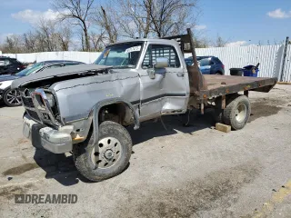1992 Dodge D/W 250 with VIN 1B7KM26C0NS501198, listed as a Copart auction lot 50317475 with 269,473 mi miles and Salvage Title. Bid and sale history available at carsss.com. Image 1.