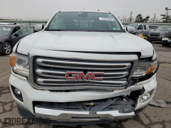 2018 GMC Canyon 4WD SLT z VIN 1GTG6DEN9J1112025, wystawiony jako Copart lot #44632605 z przebiegiem 95 977 mil mil oraz Szkoda całkowita • Salvage title. Historia ofert i sprzedaży dostępna na DreamBid. Obrazek 5.