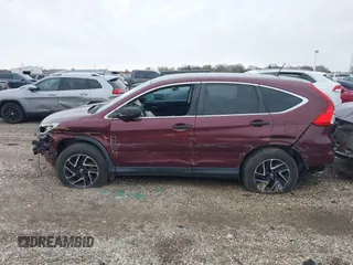 2016 Honda CR-V SE with VIN 2HKRM4H43GH660332, listed as a IAAI auction lot 41229358 with 108,833 mi miles and . Bid and sale history available at carsss.com. Image 15.