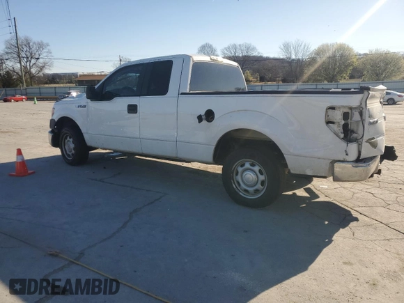 2014 Ford F-150 XL with VIN 1FTFX1CFXEKD76101, listed as a Copart auction lot 49632065 with 296,980 mi miles and Salvage Title. Bid and sale history available at carsss.com. Image 2.