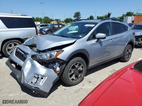 2019 Subaru Crosstrek Premium with VIN JF2GTACC8K8308928, listed as a Copart auction lot 61368944 with 50,593 mi miles and Salvage Title. Bid and sale history available at carsss.com. Image 1.