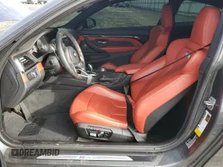 2016 BMW M4 with VIN WBS3R9C54GK338670, listed as a Copart auction lot 82713254 with 36,133 mi miles and Salvage title. Bid and sale history available at DreamBid. Image 7.