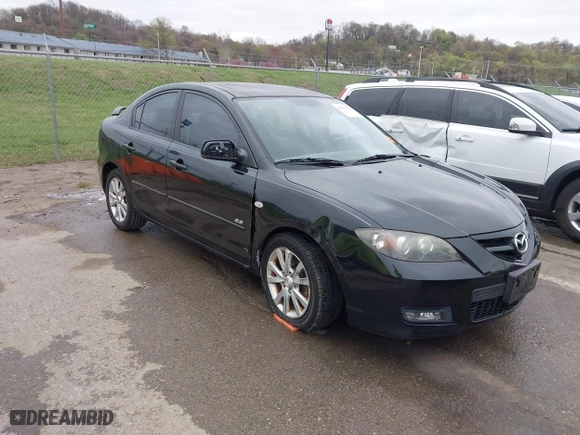 2007 Mazda Mazda3 s Touring with VIN JM1BK323571640804, listed as a IAAI auction lot 41913603 with 134,147 mi miles. Bid and sale history available at carsss.com. Image 1.