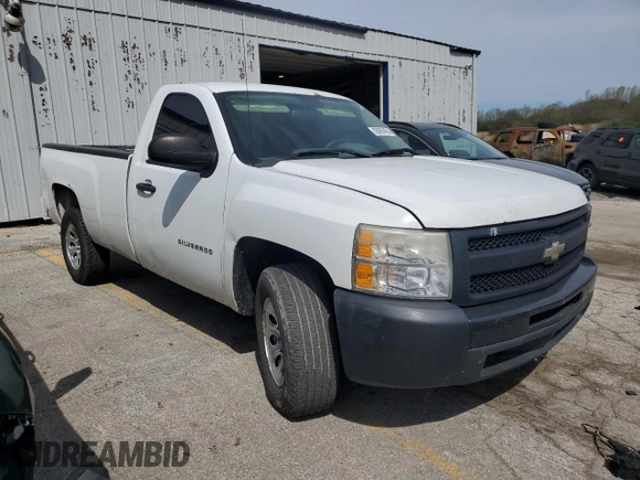 2010 Chevrolet Silverado 1500 Work Truck with VIN 1GCPCPEX4AZ254036, listed as a Copart auction lot 55050405 with Not Provided miles and Clean Title. Bid and sale history available at DreamBid. Image 4.