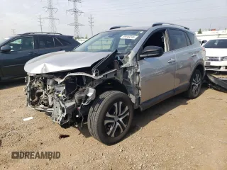 2018 Toyota RAV4 LE with VIN JTMBFREV7JJ226953, listed as a Copart auction lot 59949245 with 113,733 mi miles and Salvage title. Bid and sale history available at DreamBid. Image 1.