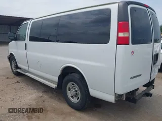 2013 Chevrolet Express Passenger 1LT with VIN 1GAZGYFG0D1117737, listed as a IAAI auction lot 42320524 with 103,968 mi miles and . Bid and sale history available at DreamBid. Image 3.