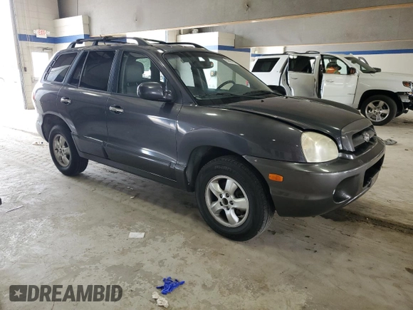 2006 Hyundai Santa Fe GLS z VIN KM8SC13E36U067833, wystawiony jako Copart lot #58409105 z przebiegiem 171 550 mil mil oraz Szkoda całkowita • Salvage title. Historia ofert i sprzedaży dostępna na DreamBid. Obrazek 4.