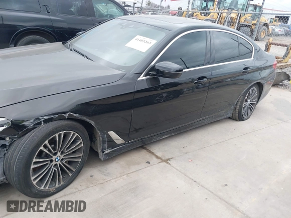 2019 BMW 5 Series 530i with VIN WBAJA5C50KWW38431, listed as a IAAI auction lot 41483263 with 94,436 mi miles. Bid and sale history available at carsss.com. Image 6.
